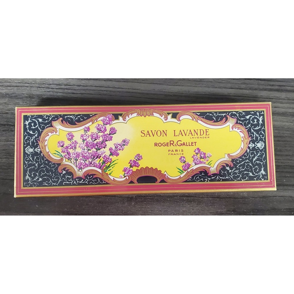 Roger & Gallet Savon Lavande Lavender Soap Set Bars 150g Each NEW Made In France